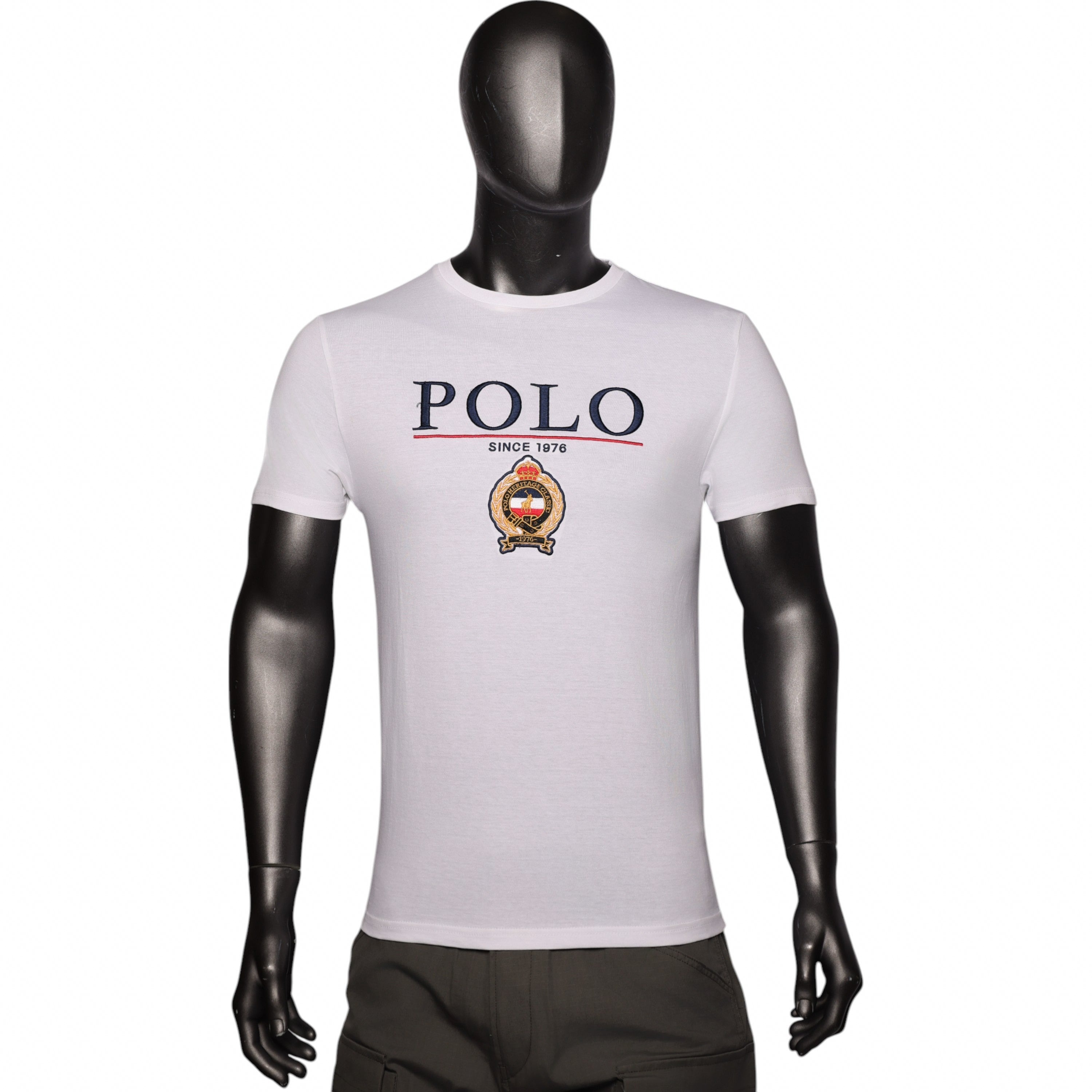 Polo T-Shirt Equestrian White